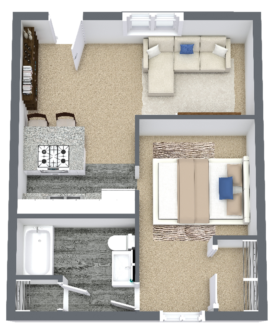 Lawrence Apartment: 2500 W 6th Street