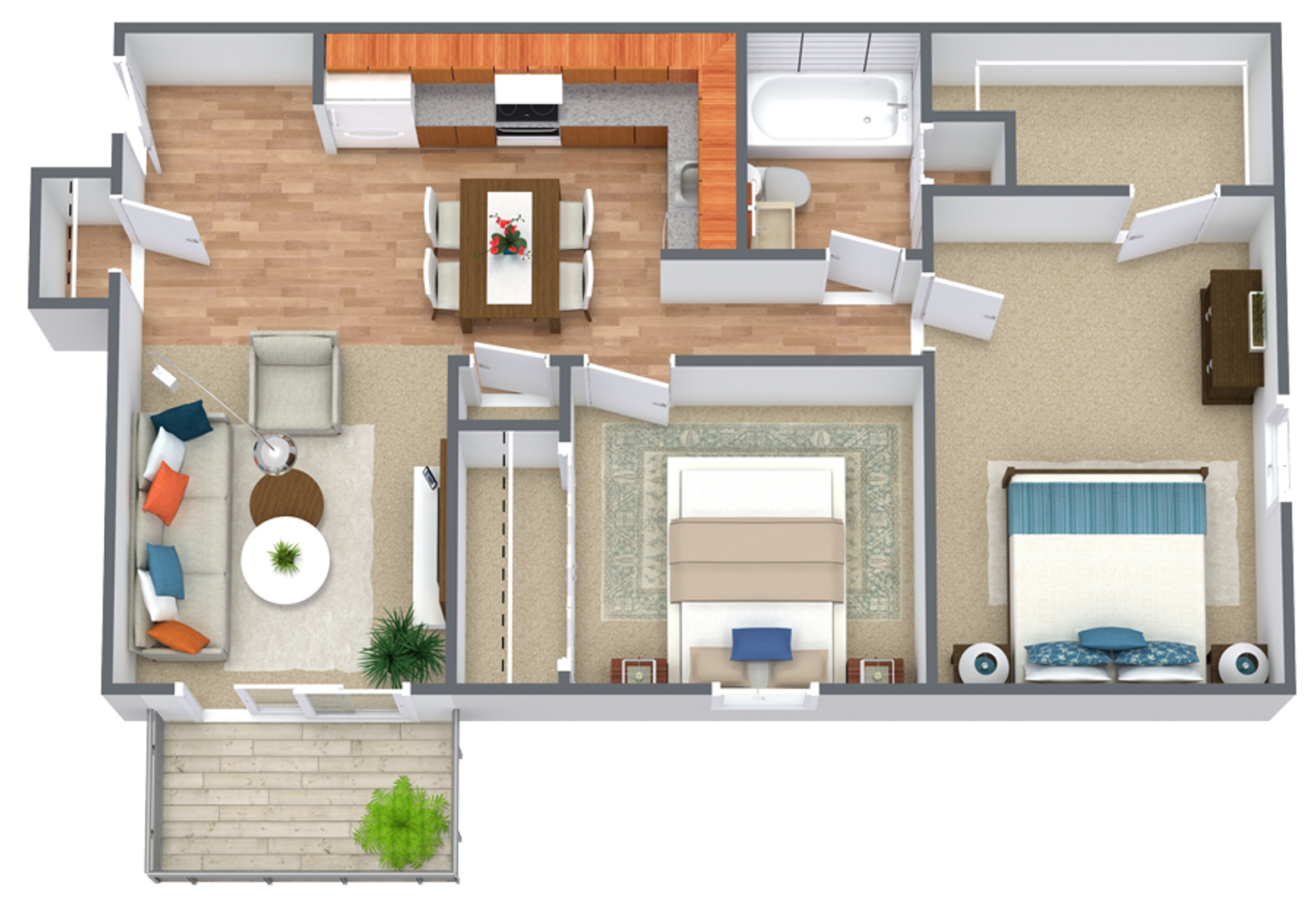 Cedar Rapids Apartment: 427 Ashton Place NE