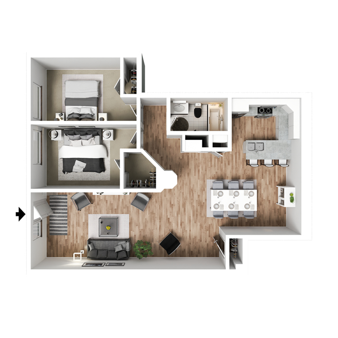 Davenport Apartment: 320 E 4th Street