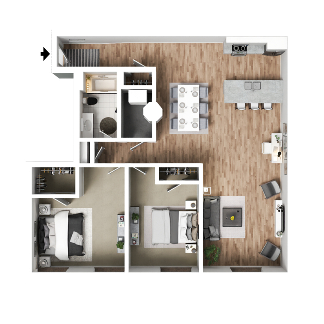 Davenport Apartment: 320 E 4th Street