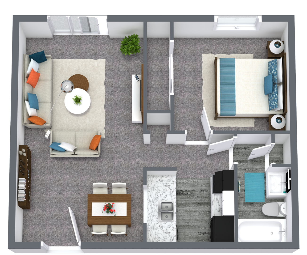 West Des Moines Apartment: 238 52nd Street