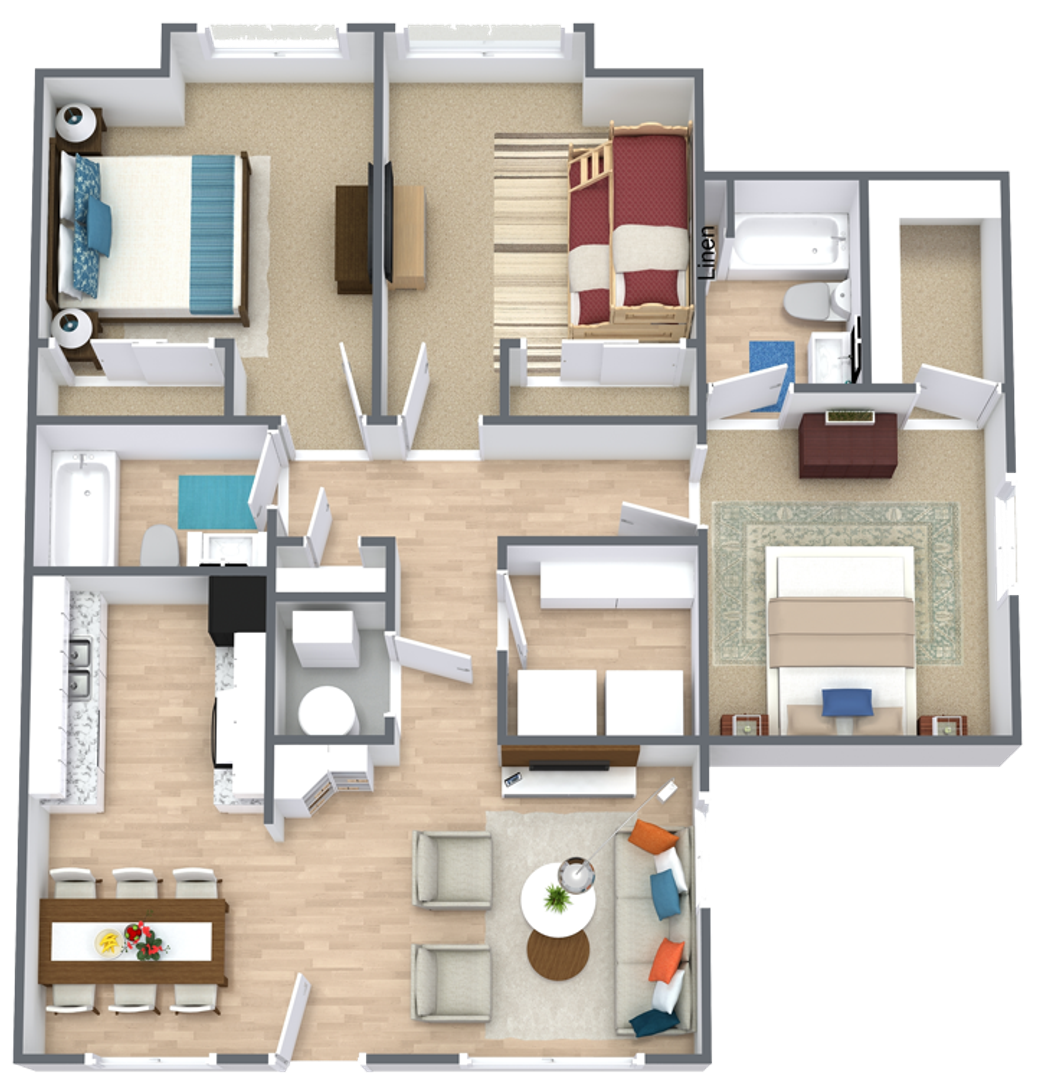 Cedar Rapids Apartment: 635 Ashton Place NE