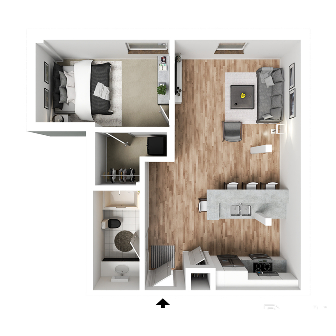 Davenport Apartment: 315 E 5th Street