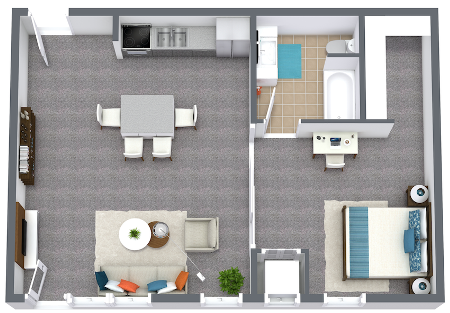 Des Moines Apartment: 1500 Woodland Ave