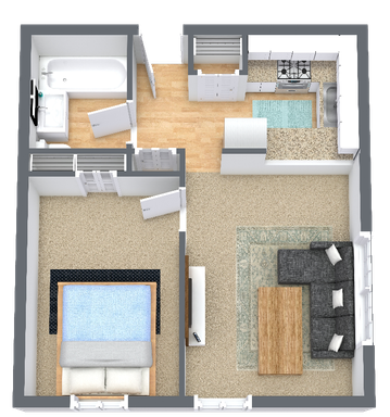 1 Bedroom Retreat with Walk-In Shower & Modern Updates. – photo 1