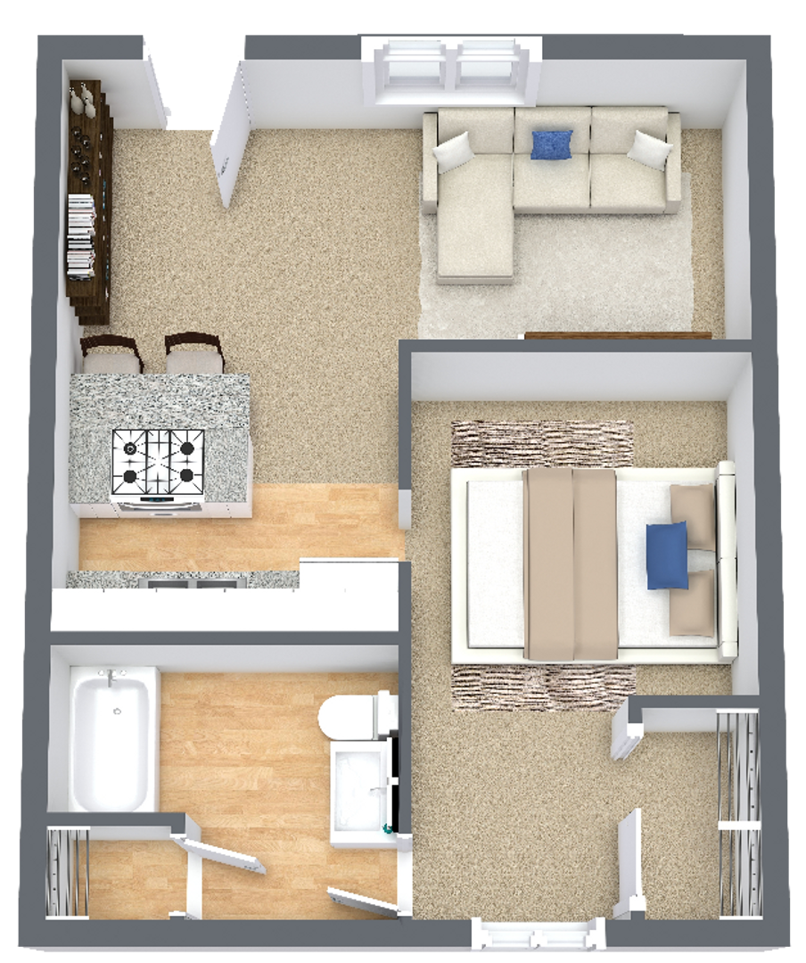 Lawrence Apartment: 2500 W 6th Street