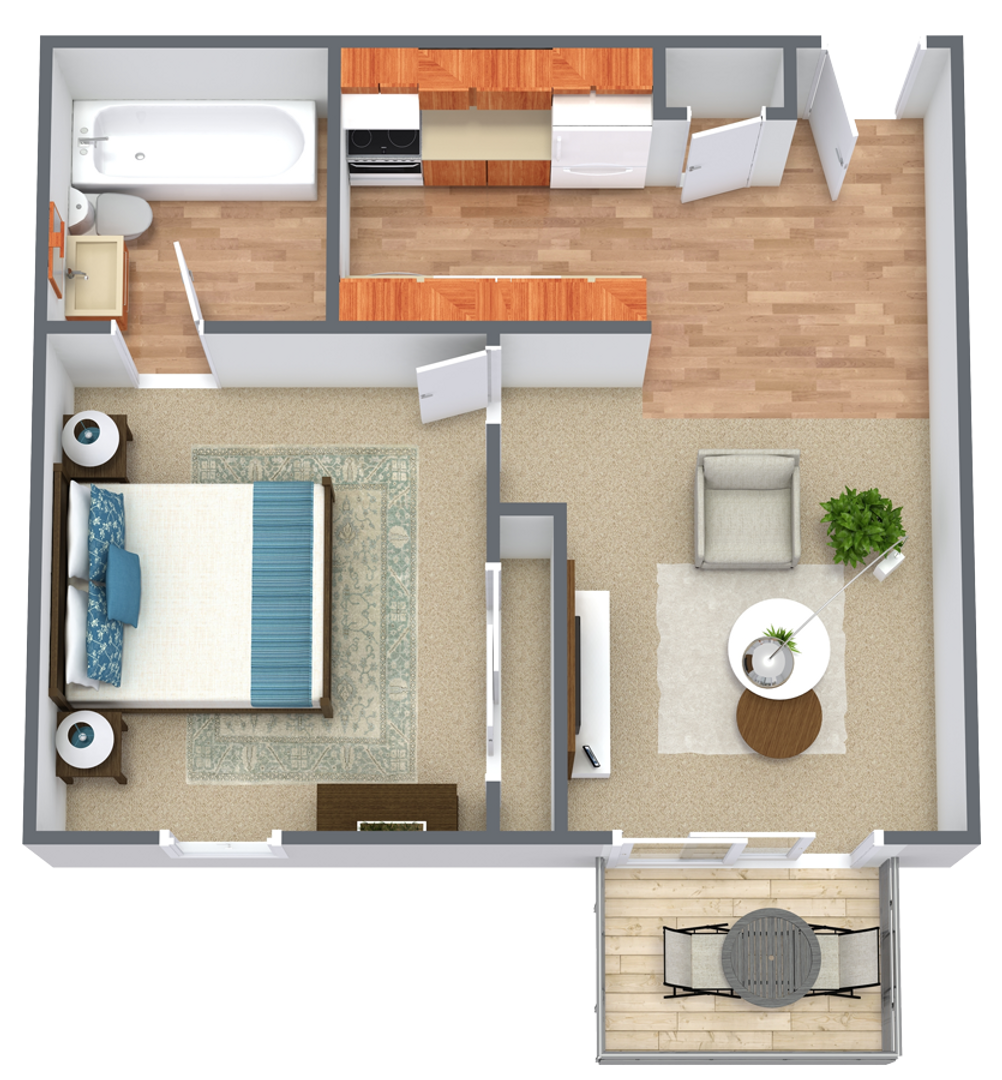 Cedar Rapids Apartment: 427 Ashton Place NE