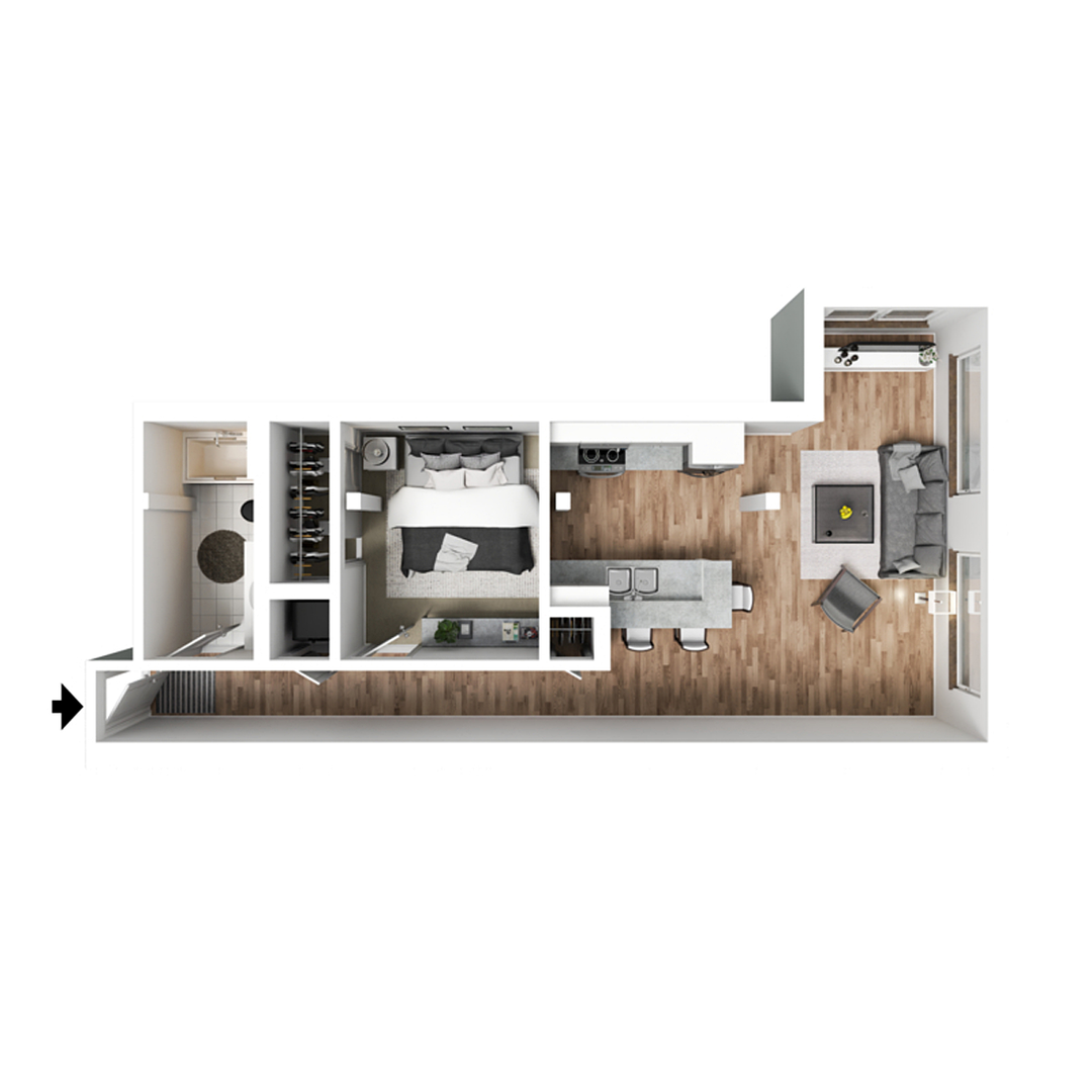 Davenport Apartment: 315 E 5th Street