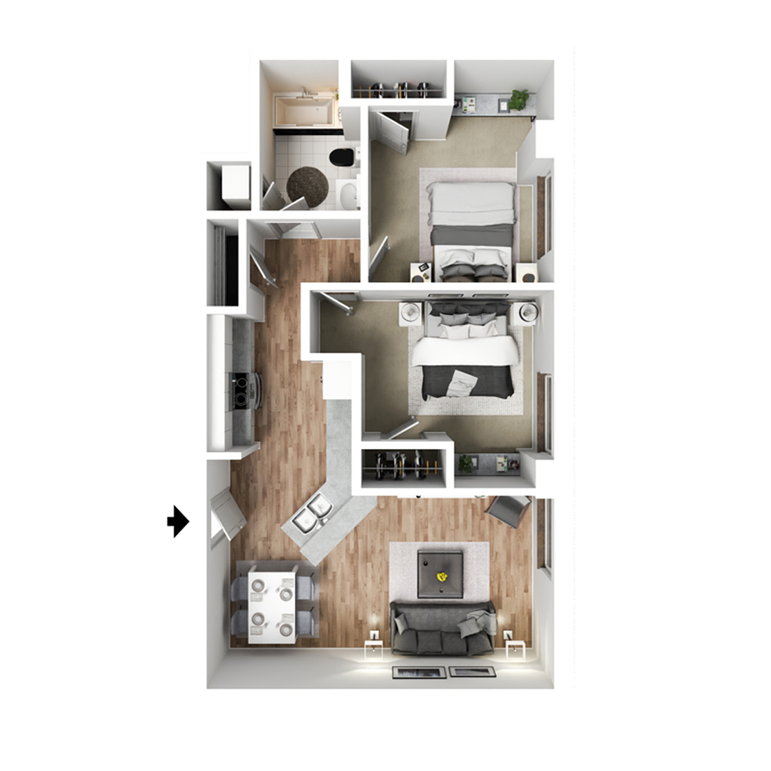 Davenport Apartment: 320 E 4th Street