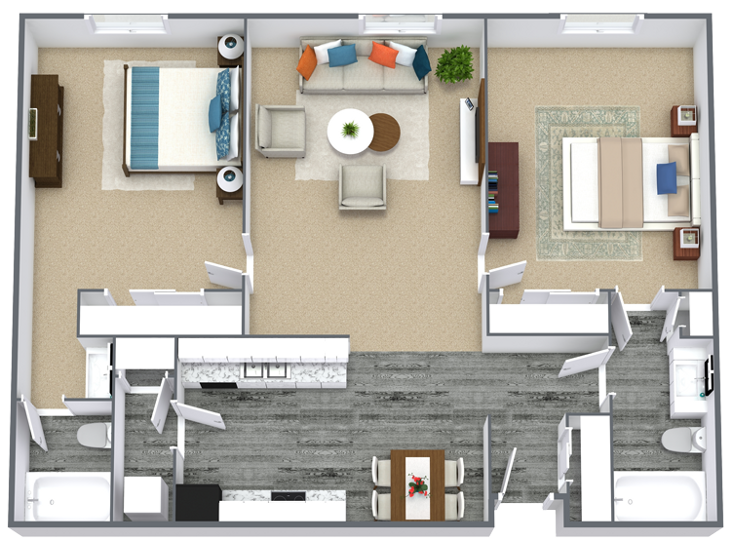 West Des Moines Apartment: 1205-1265 11th Street