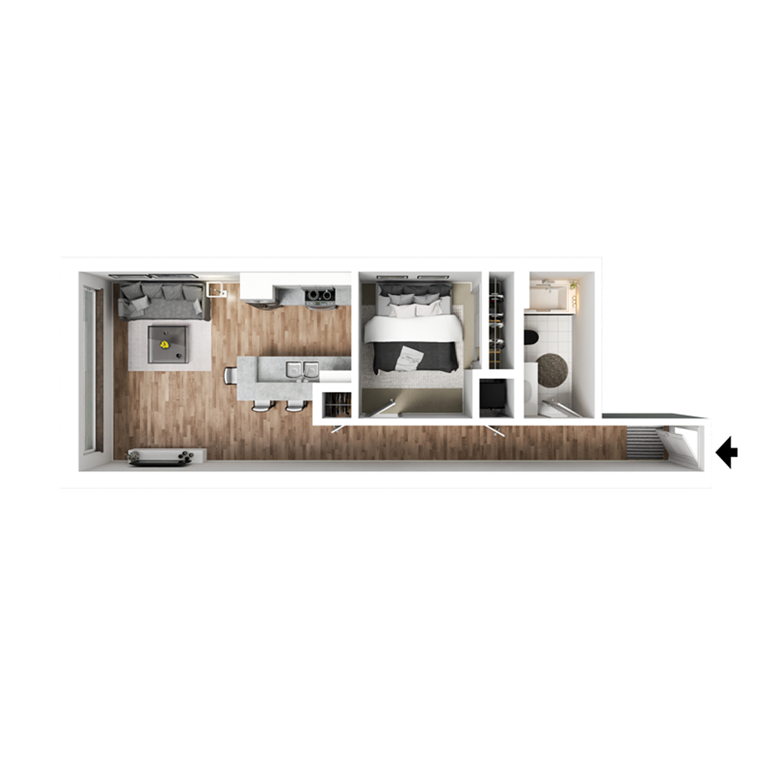 Davenport Apartment: 315 E 5th Street