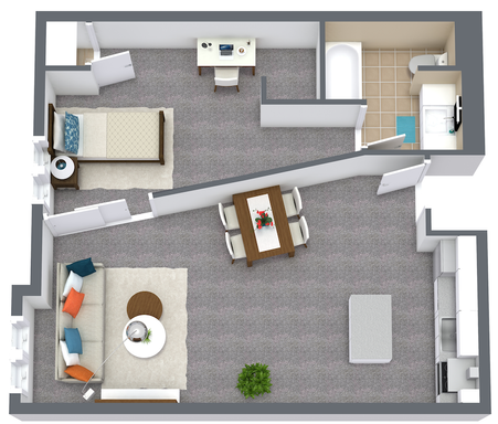 Stunning One Bedroom – photo 1