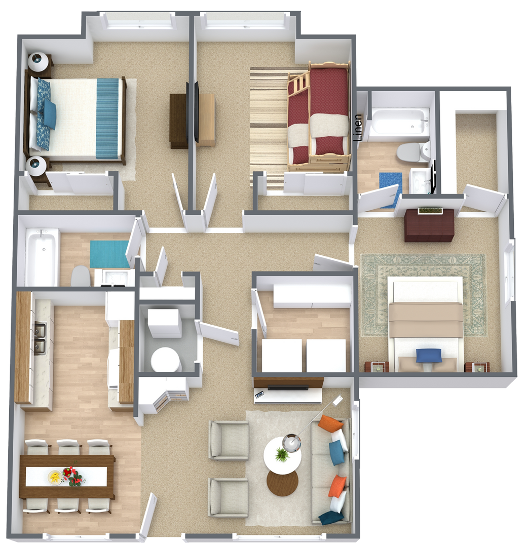 Cedar Rapids Apartment: 635 Ashton Place NE