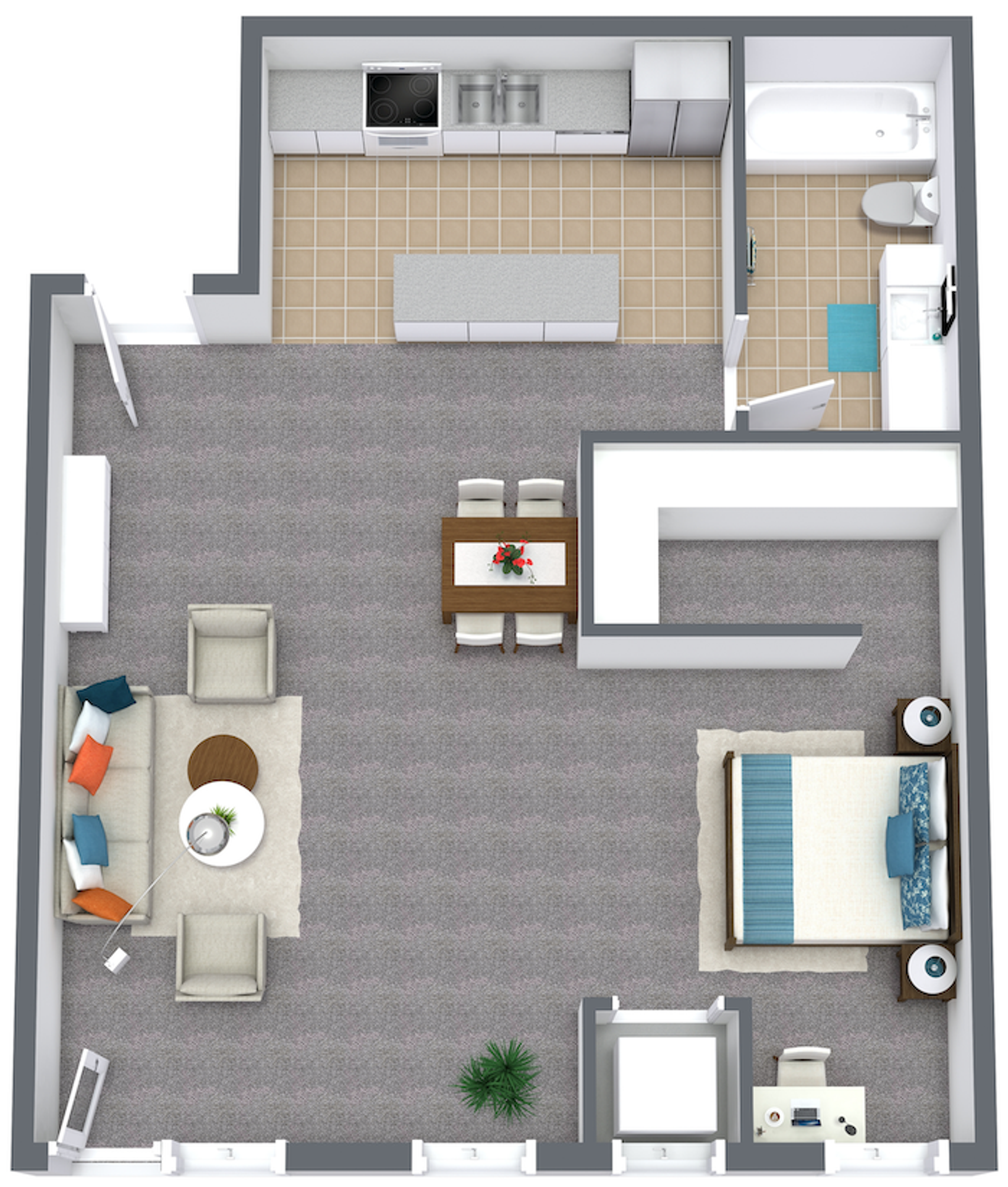 Des Moines Apartment: 1500 Woodland Ave