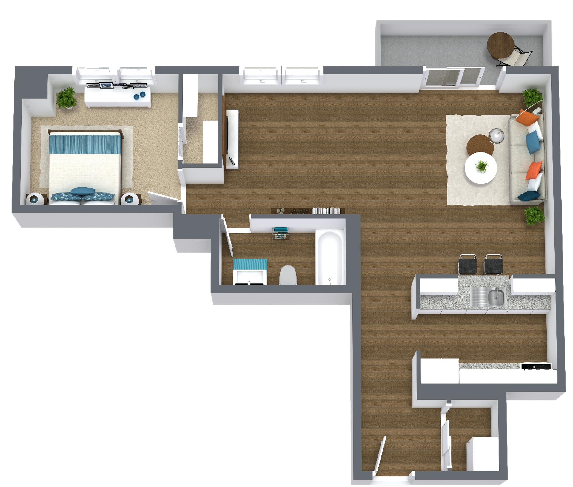 Des Moines Apartment: 615 Park Street