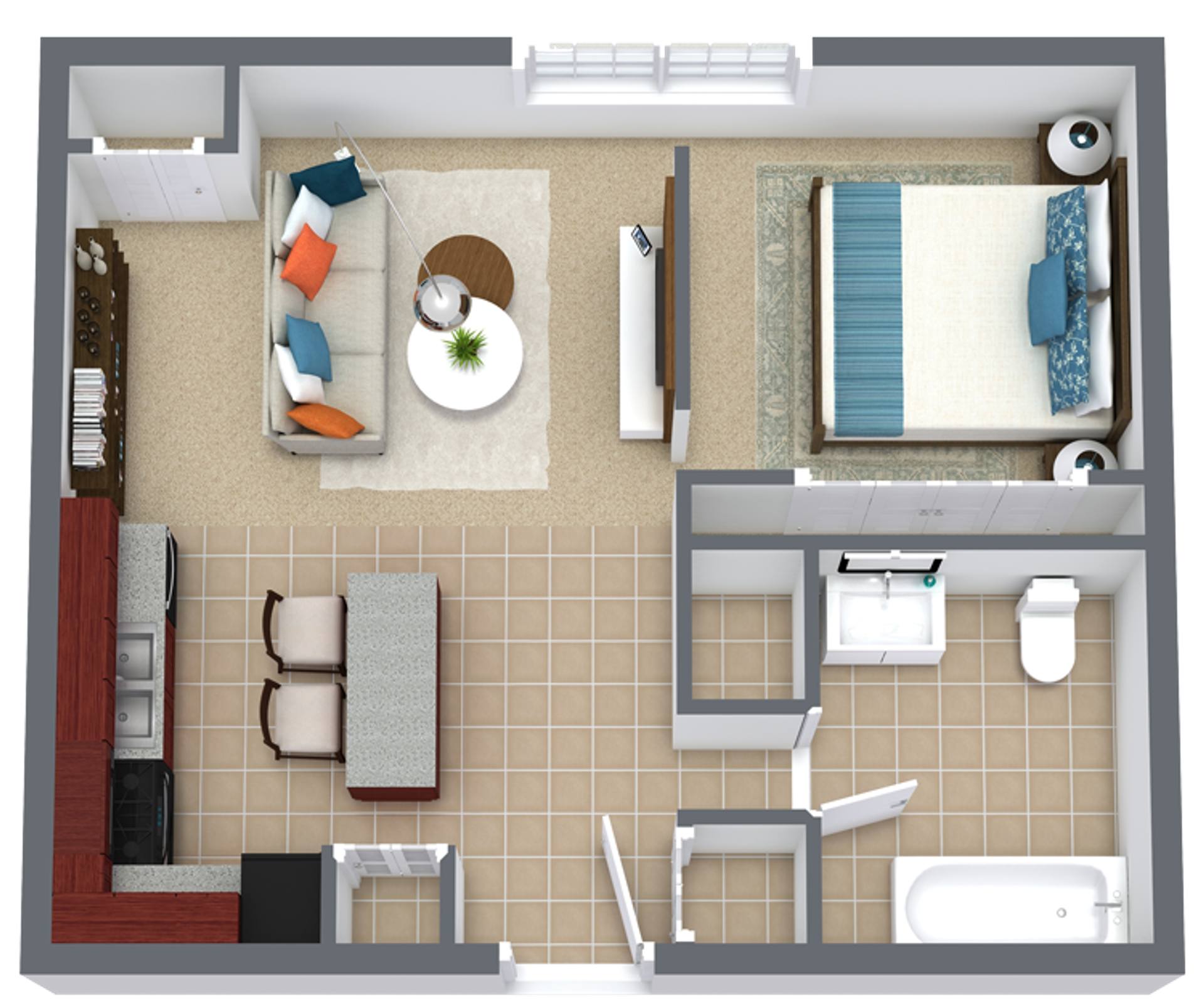 Des Moines Apartment: 1815 High Street