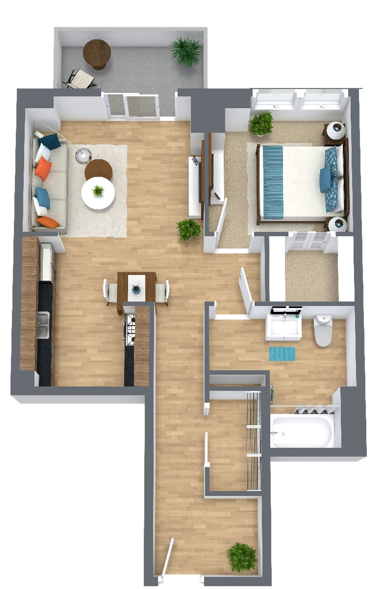 Des Moines Apartment: 615 Park Street