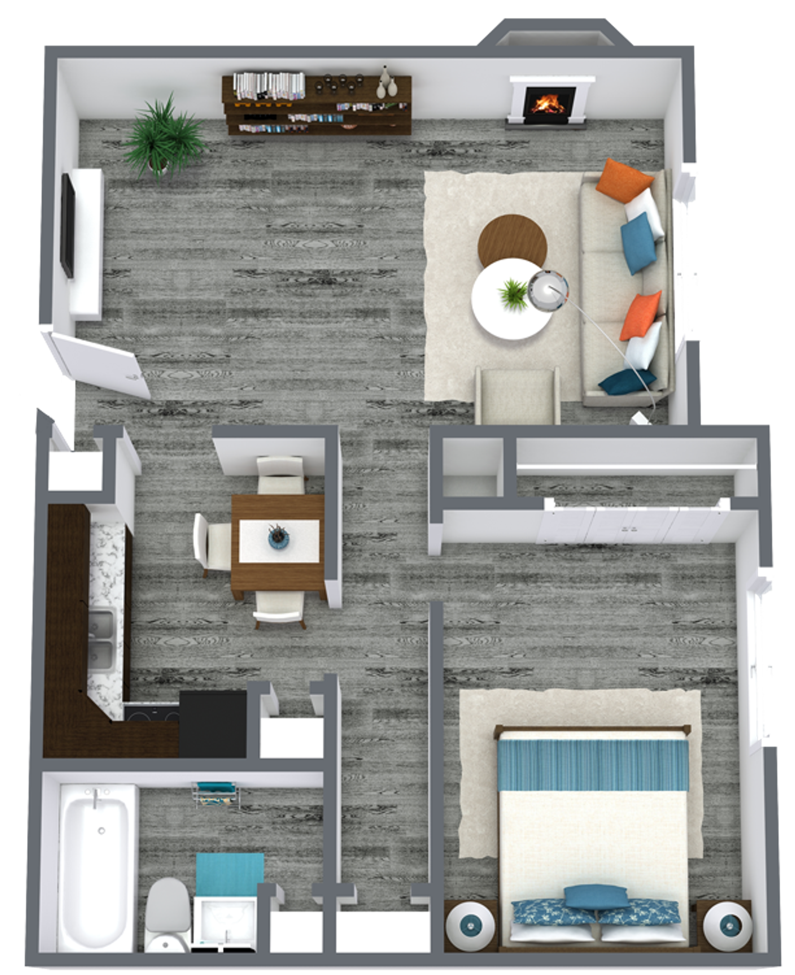 Ralston Apartment: 8214 Wilson Drive