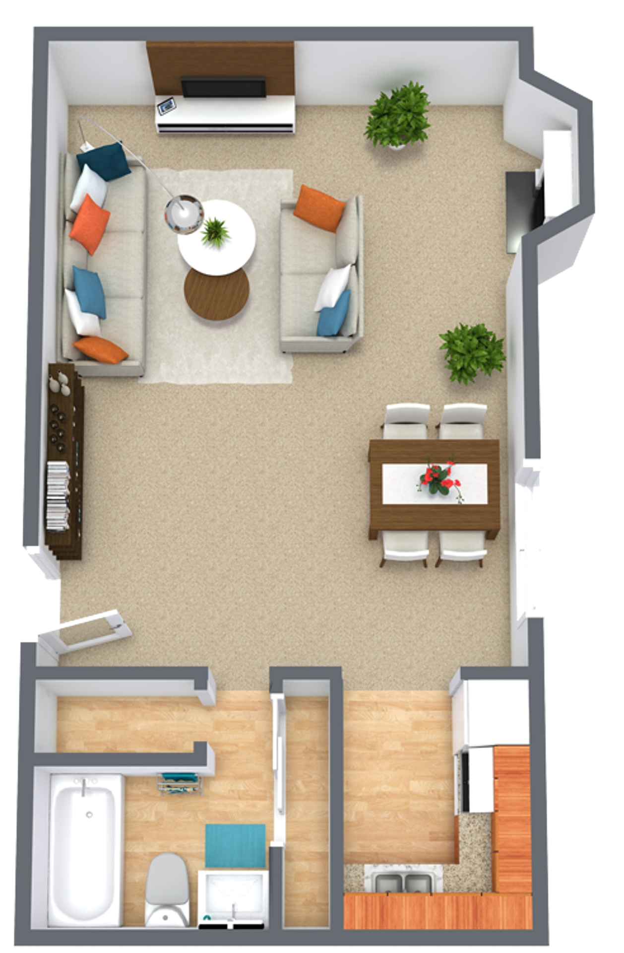 Ralston Apartment: 8214 Wilson Drive