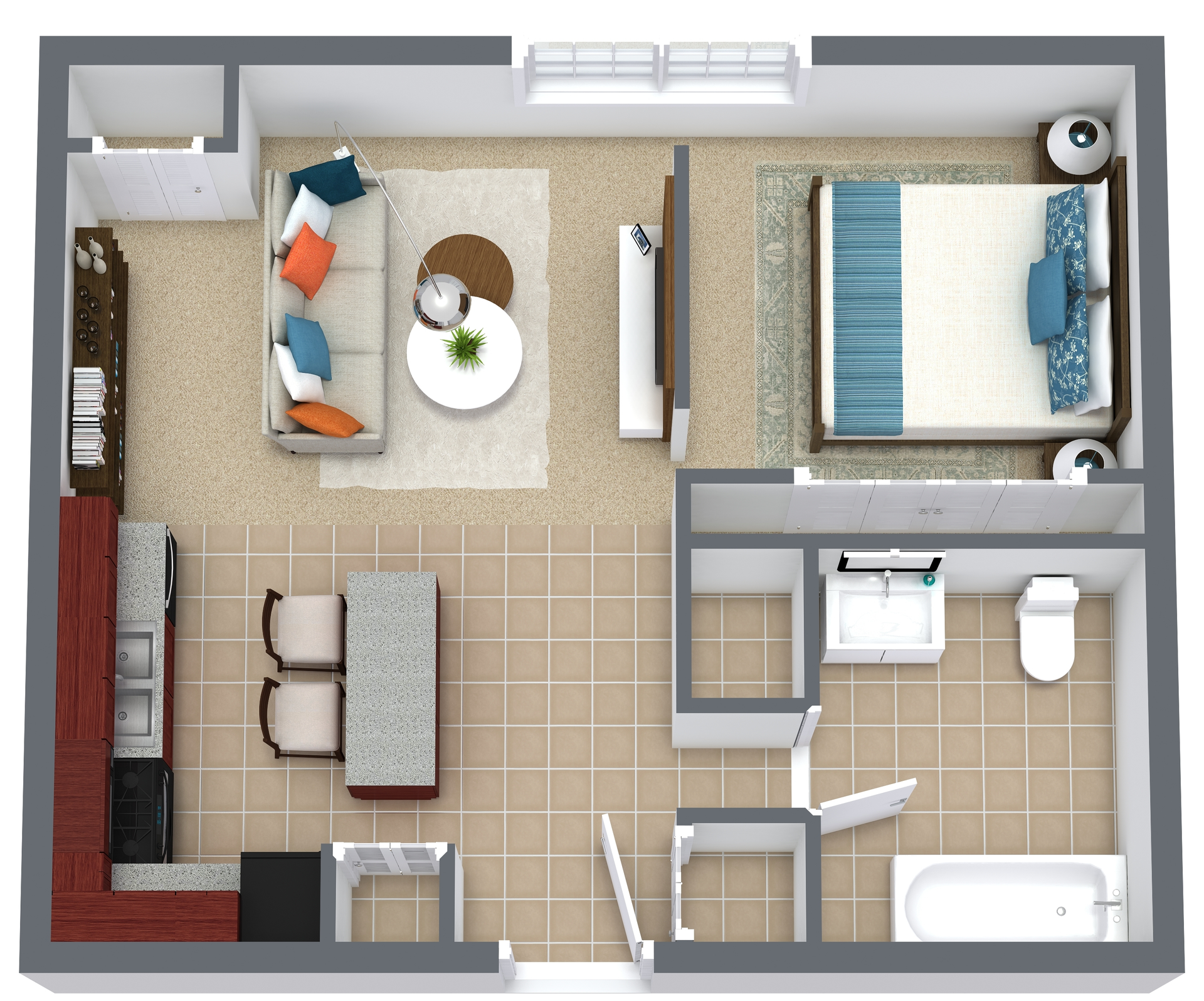 Des Moines Apartment: 1815 High Street