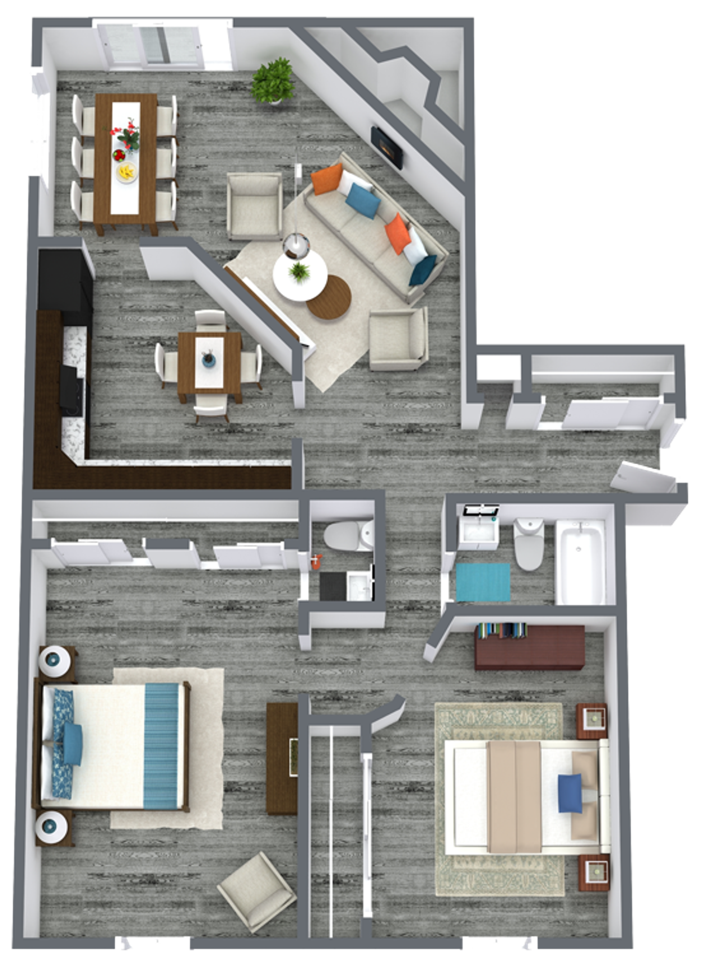 Ralston Apartment: 8214 Wilson Drive