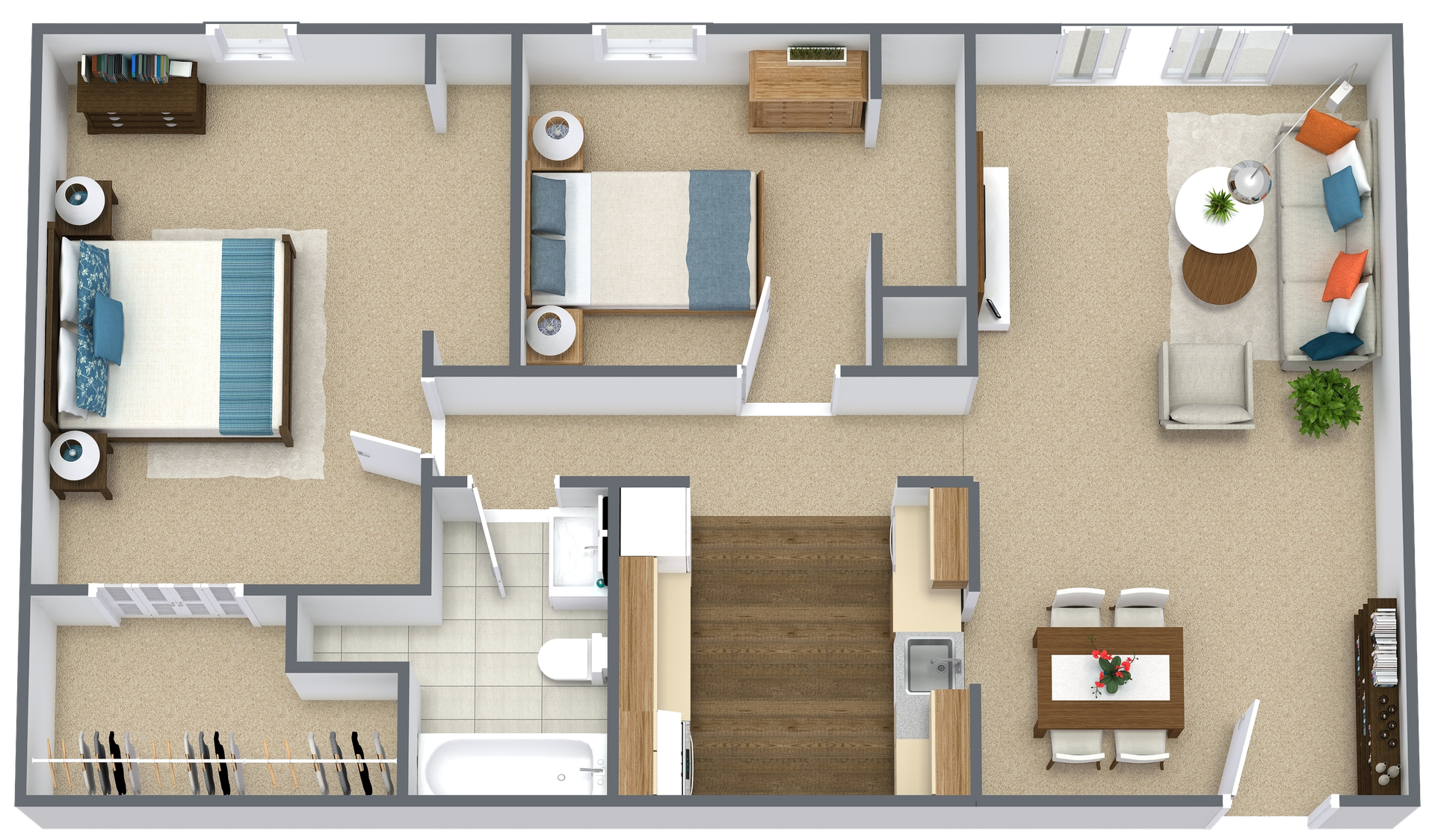 West Des Moines Apartment: 2120 Grand Ave