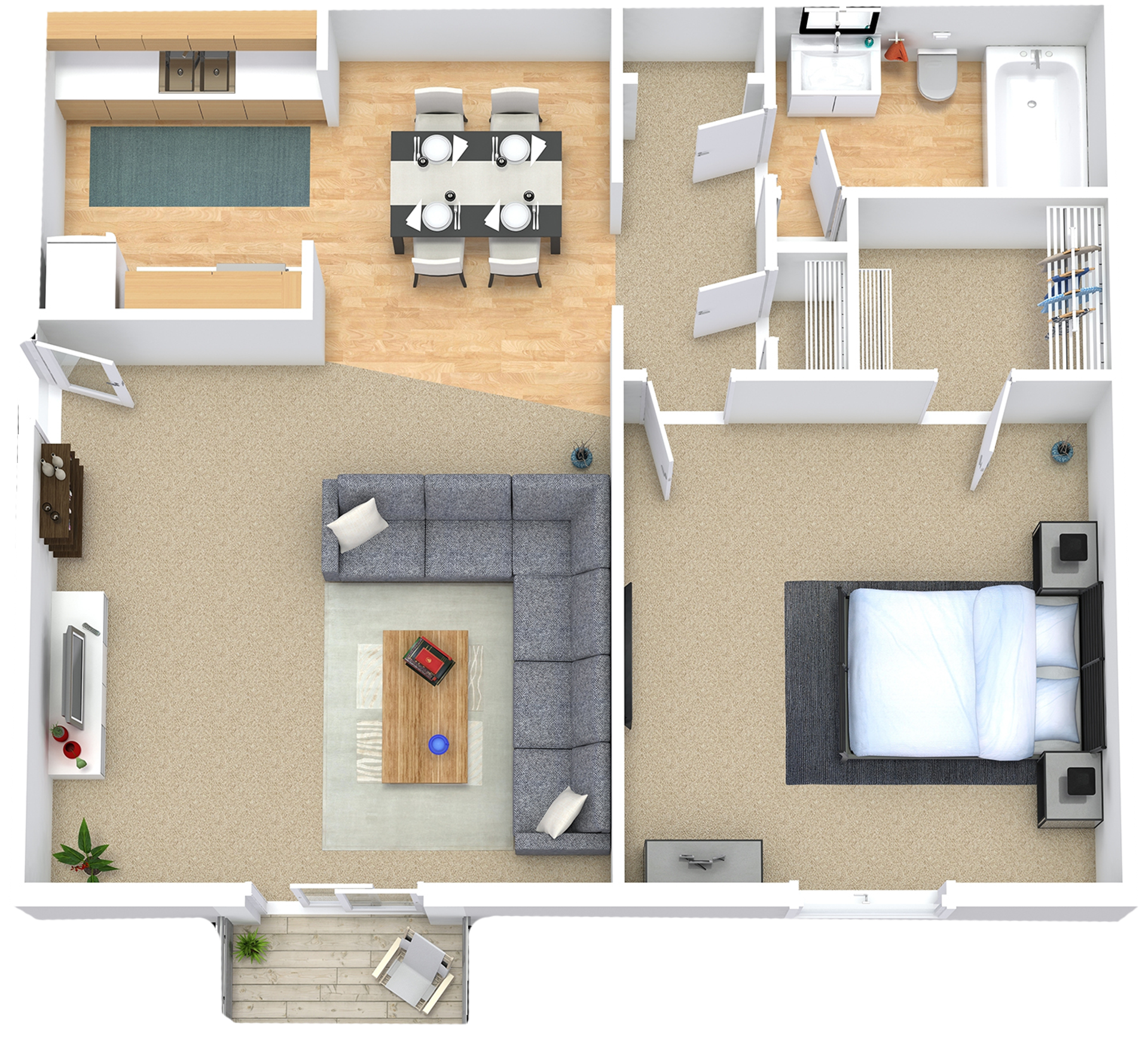 Des Moines Apartment: 1800 Watrous Ave