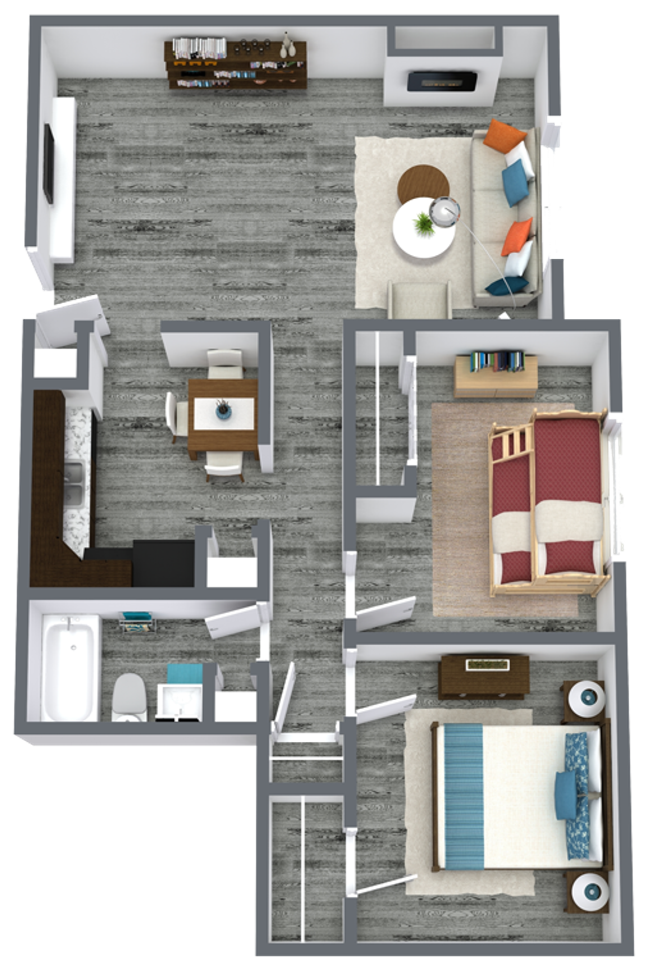 Ralston Apartment: 8214 Wilson Drive