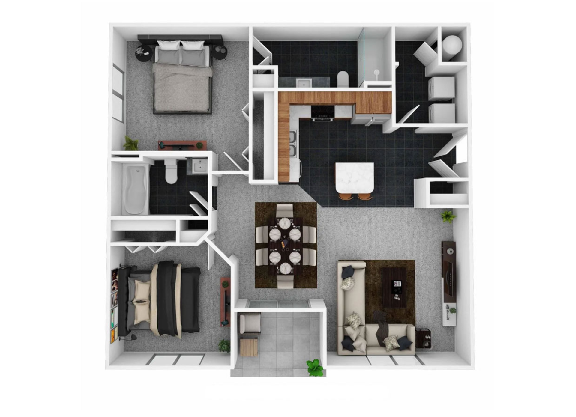 Johnston Apartment: 6000 NW 106th Street