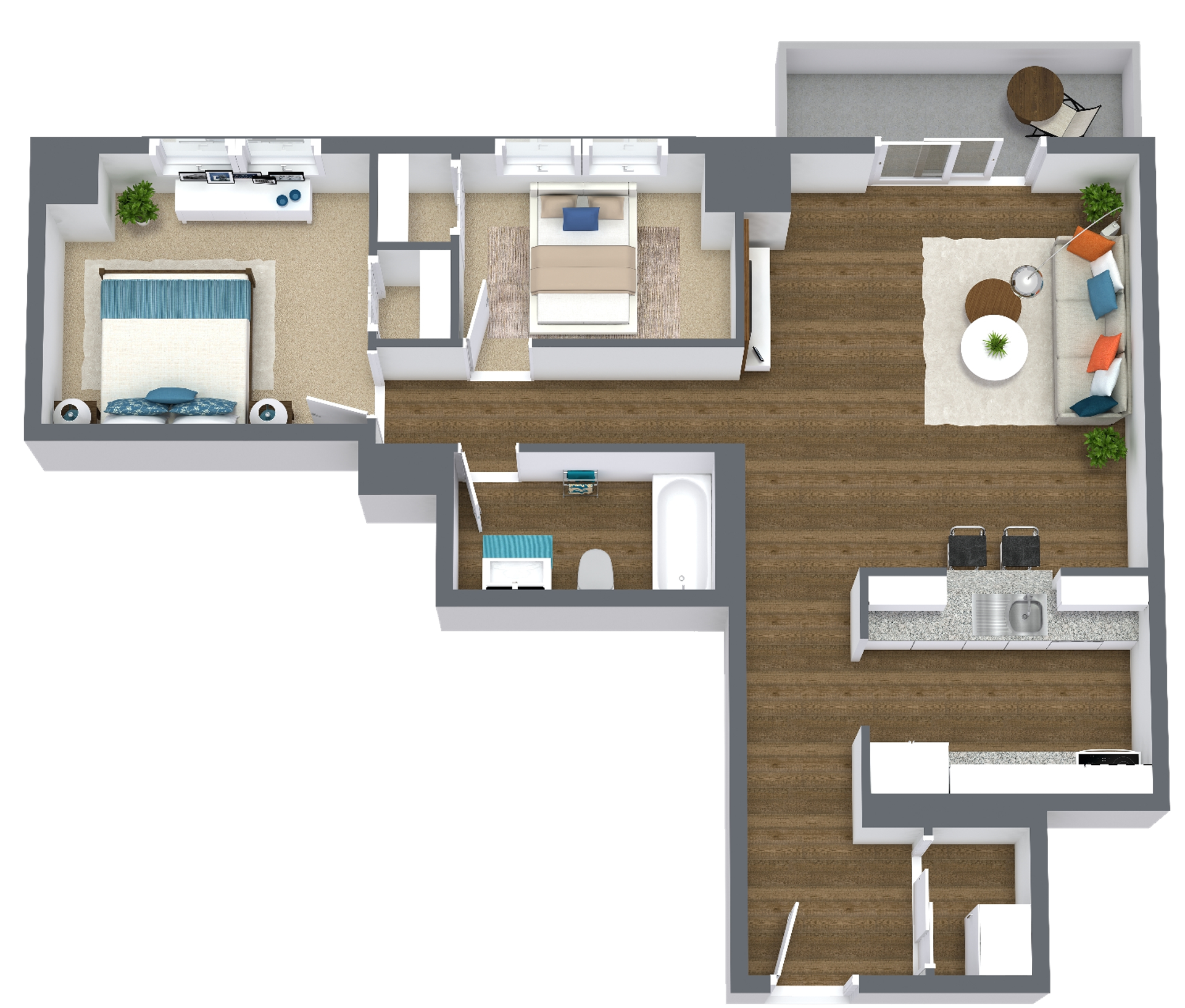 Des Moines Apartment: 615 Park Street