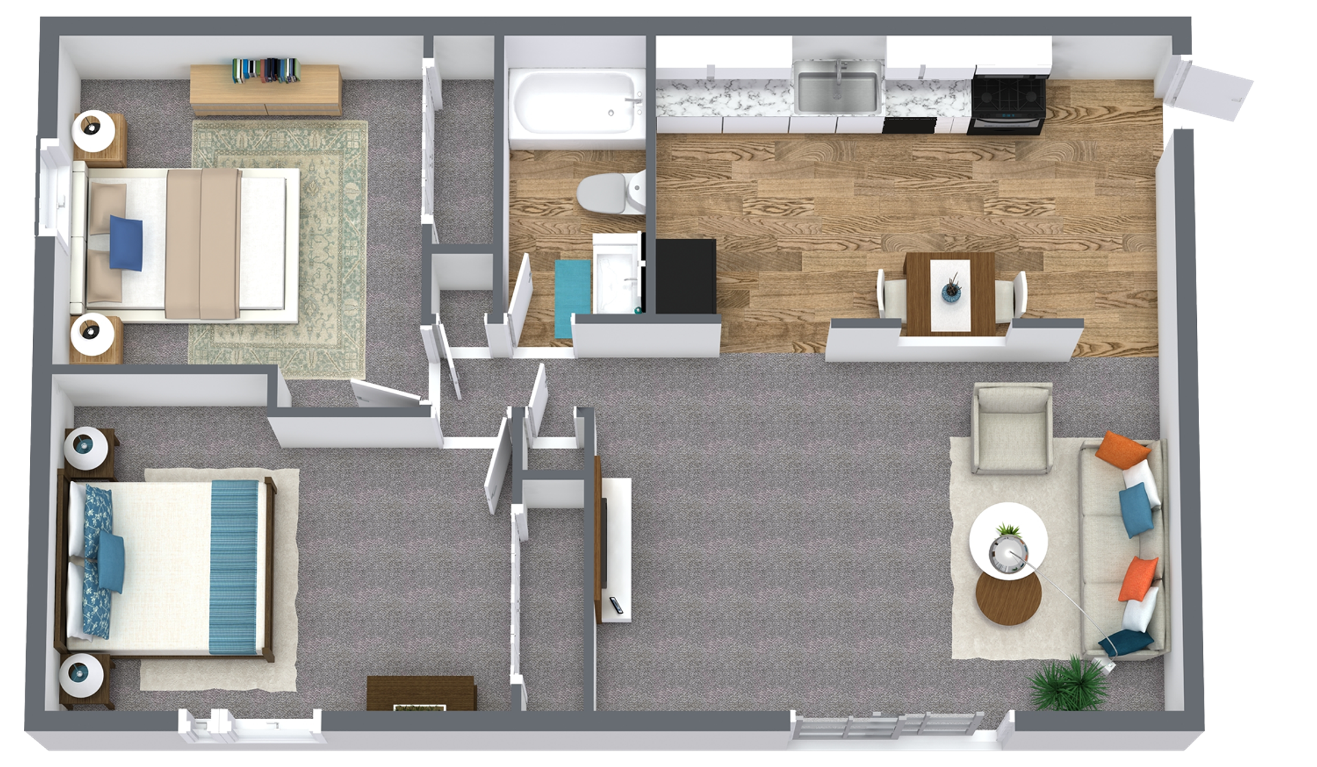 West Des Moines Apartment: 2120 Grand Ave