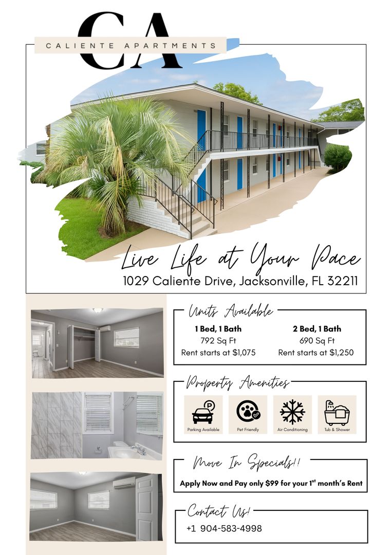 Jacksonville Apartment: 1029 Caliente Drive