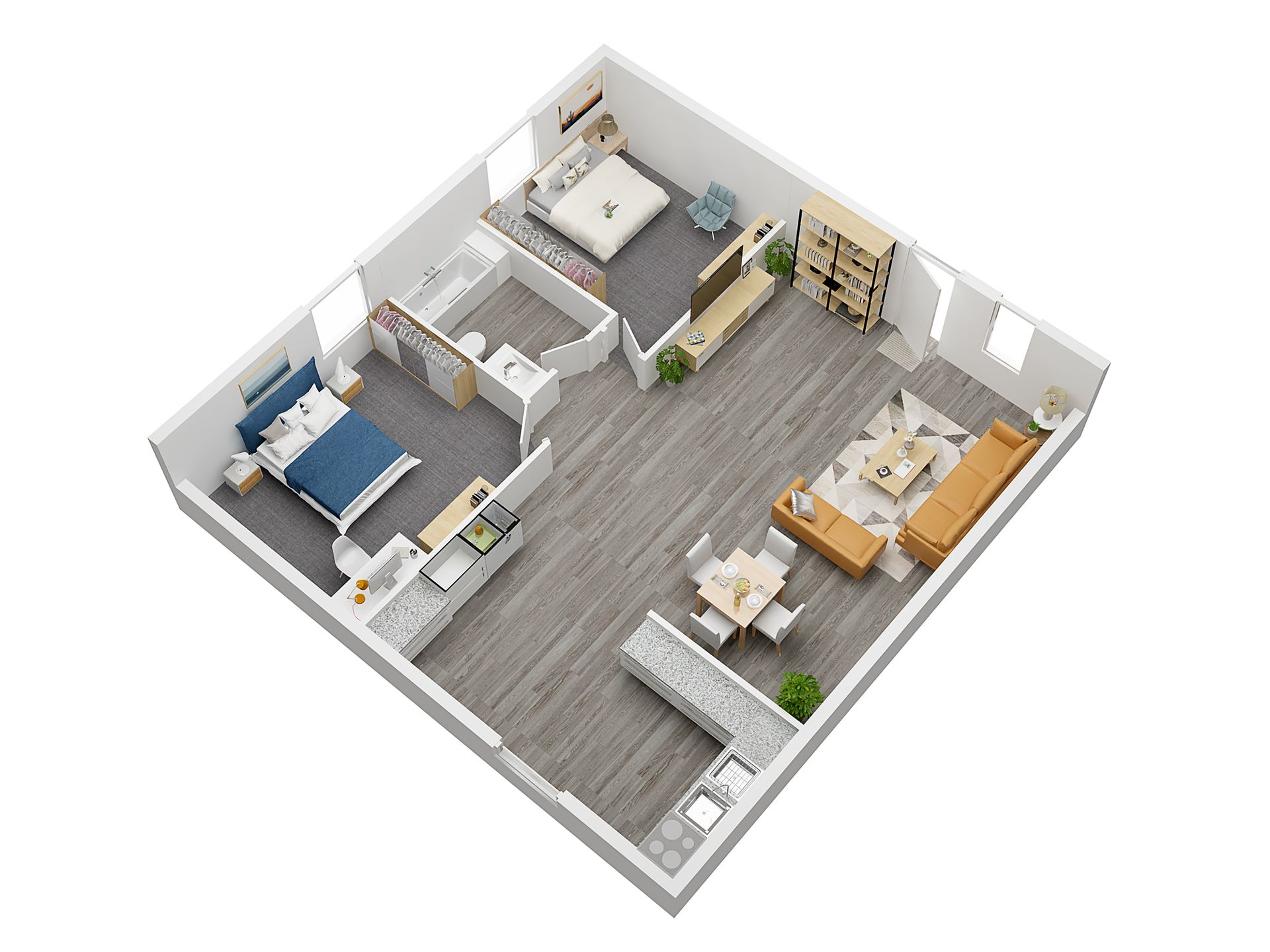 Midwest City Apartment: 327 North Midwest Boulevard