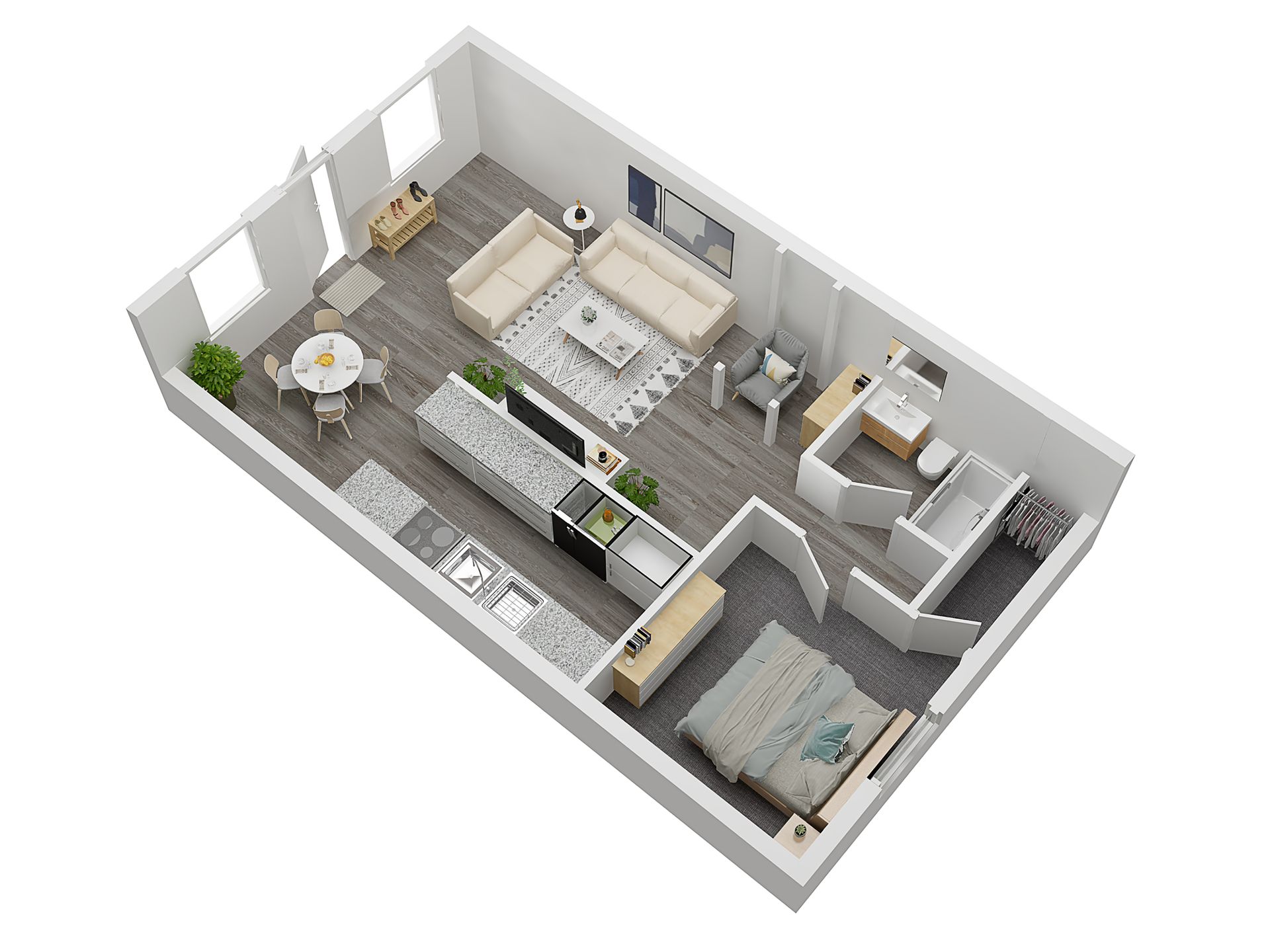 Midwest City Apartment: 327 North Midwest Boulevard