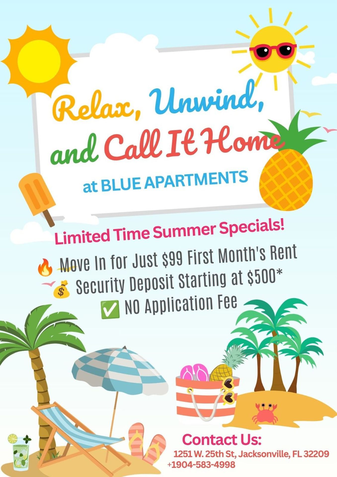 Jacksonville Apartment: 1168 W. 20th Street