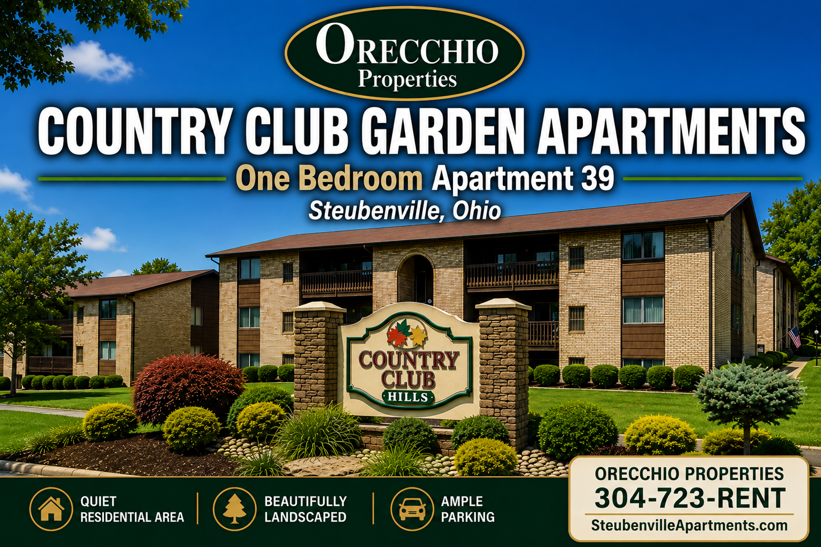 Steubenville Apartment: 483,491 Lovers Lane; 4401, 4409 Country Club; 4516,4508 Scioto