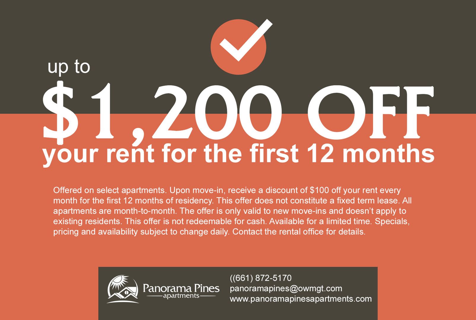 Bakersfield Apartment: 4841 Columbus St.