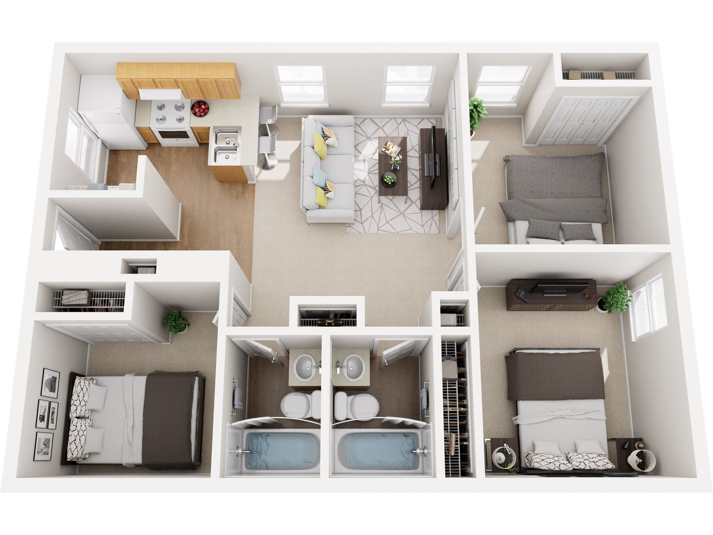 Warrensburg Apartment: 412 S Main St