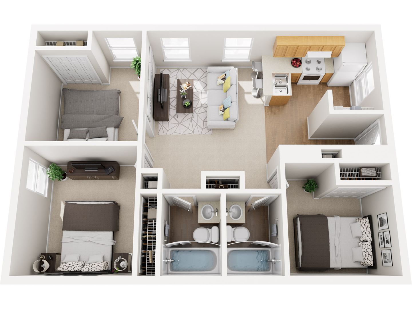 Warrensburg Apartment: 412 S Main St