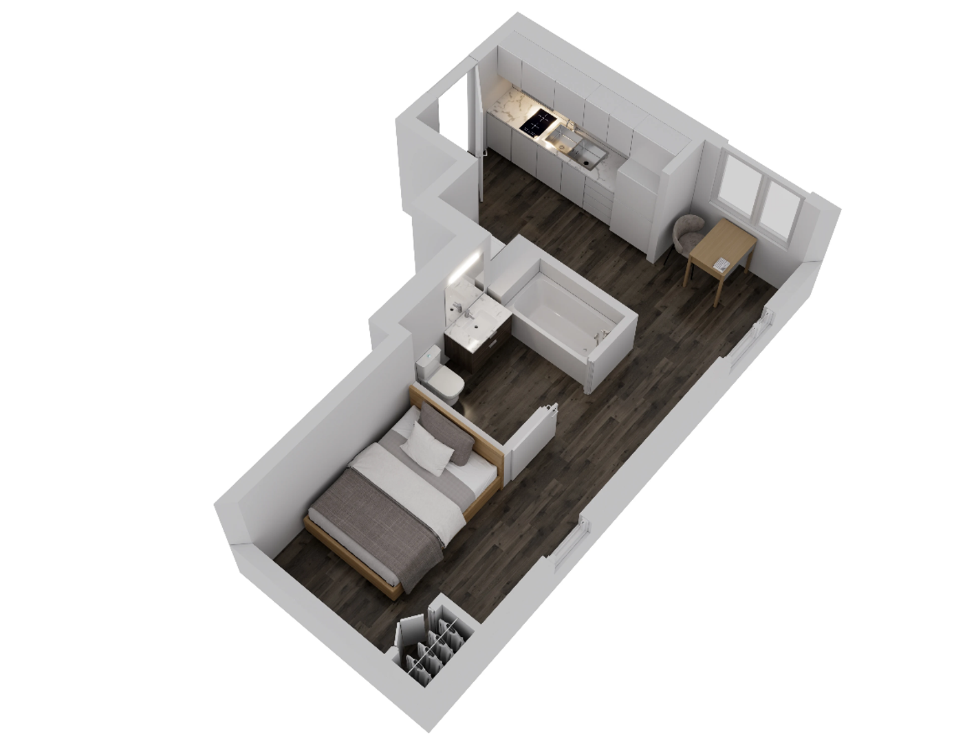 Los Angeles Apartment: 1408 W Jefferson Blvd
