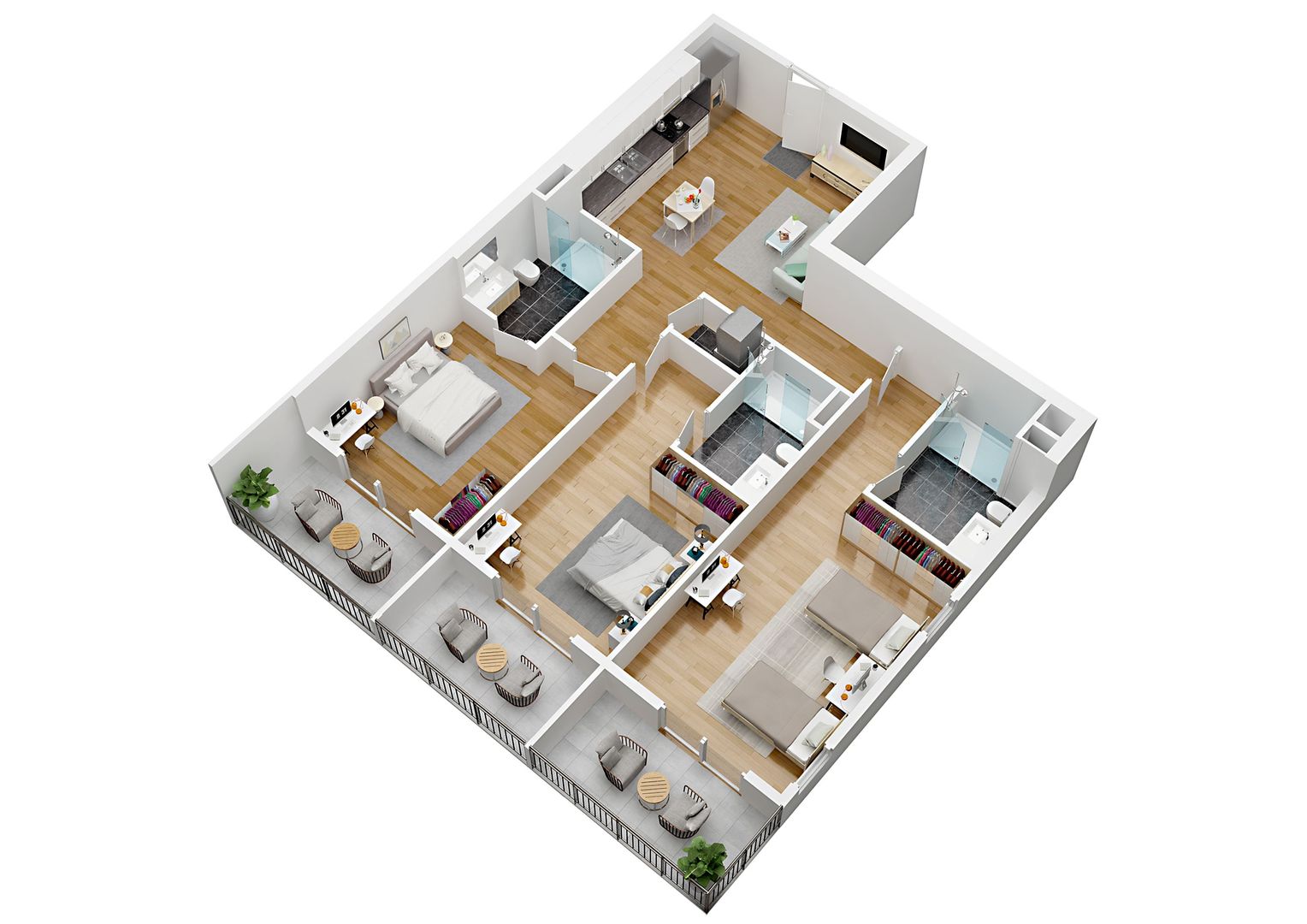Los Angeles Apartment: 1421 W Adams Blvd