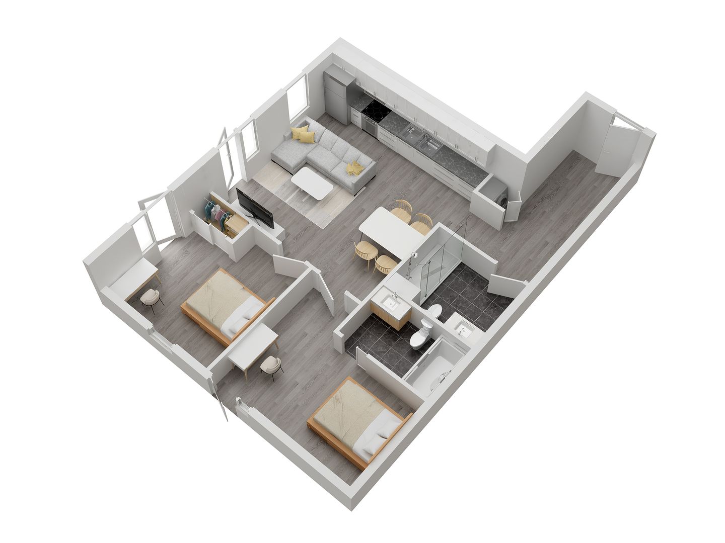 Los Angeles Apartment: 1192 W 35th St