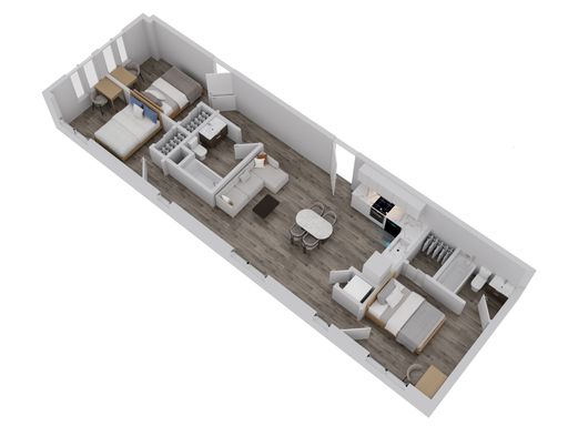 Orion 2656 Magnolia Floor Plan type G Unit 403, 503 – photo 1
