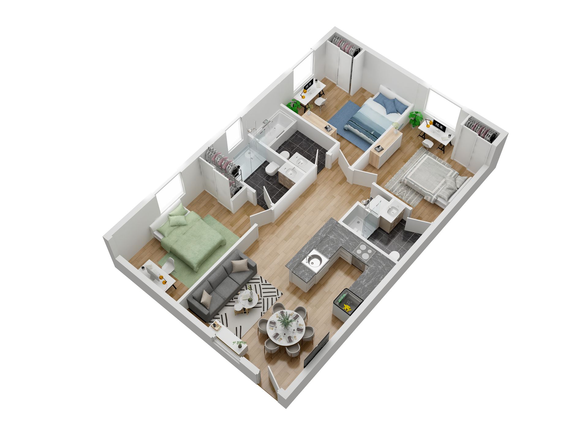 Los Angeles Apartment: 1118 W 37th Dr