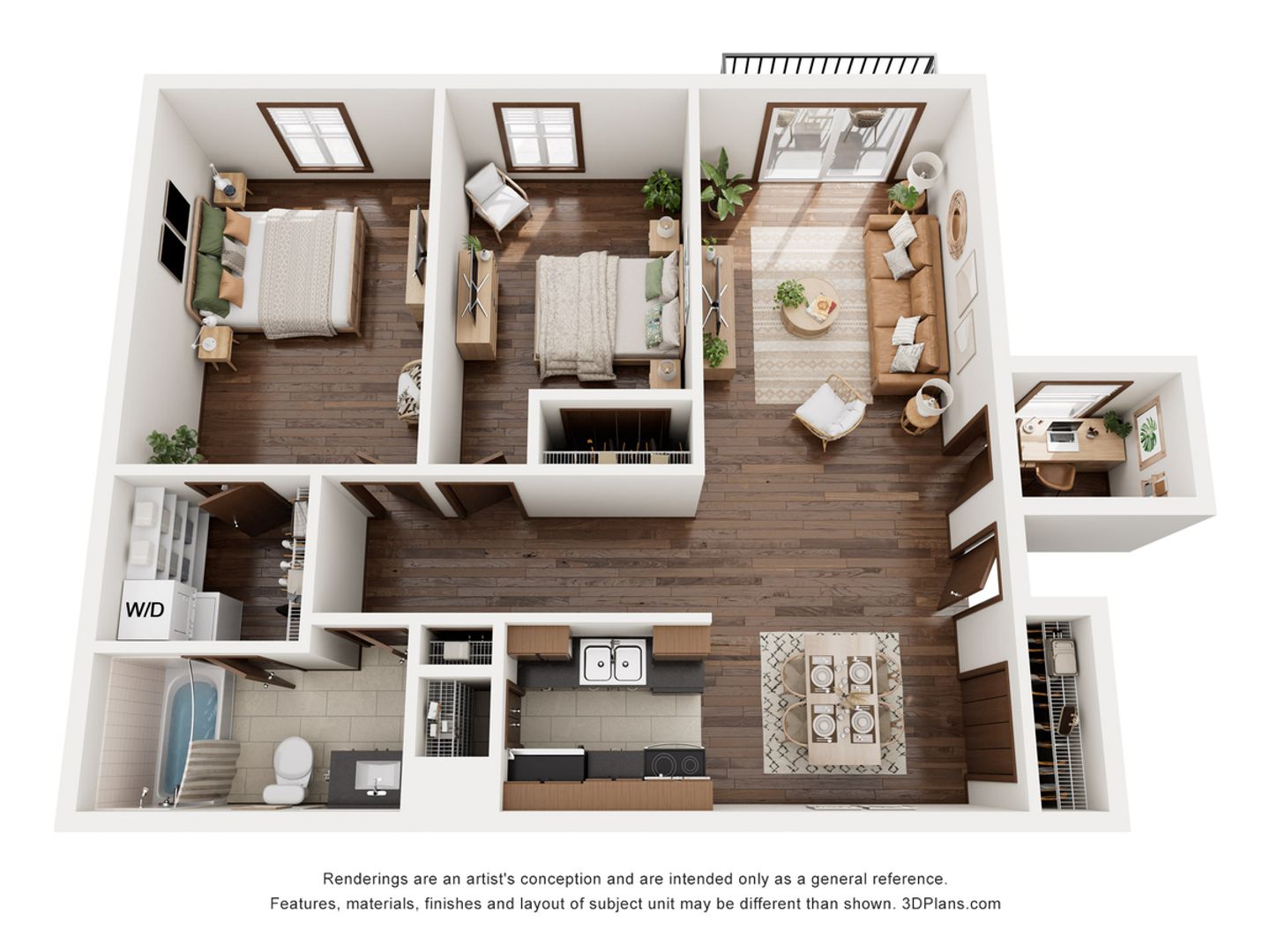 Madison Apartment: 477 S High Point Rd