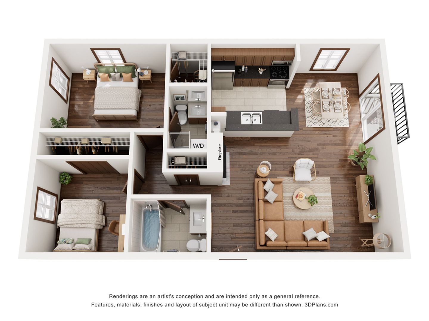 Madison Apartment: 477 S High Point Rd