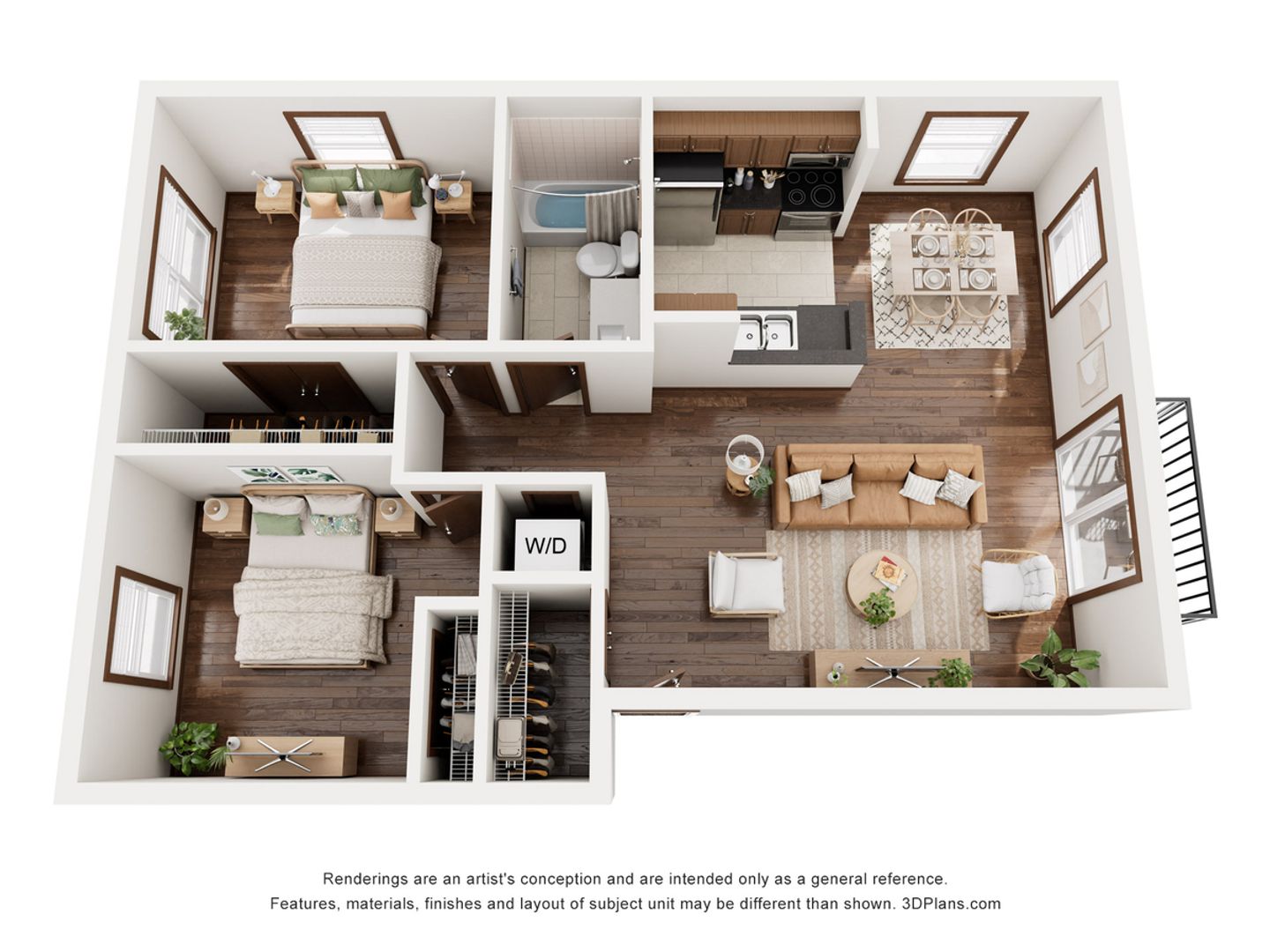 Madison Apartment: 477 S High Point Rd