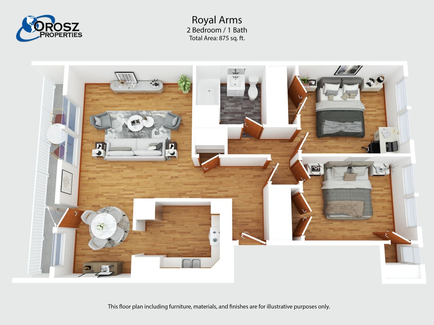 Madison Apartment: 420 N Segoe Rd