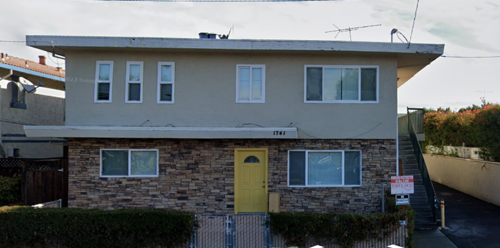 Santa Clara Apartment: 1741 Washington Street