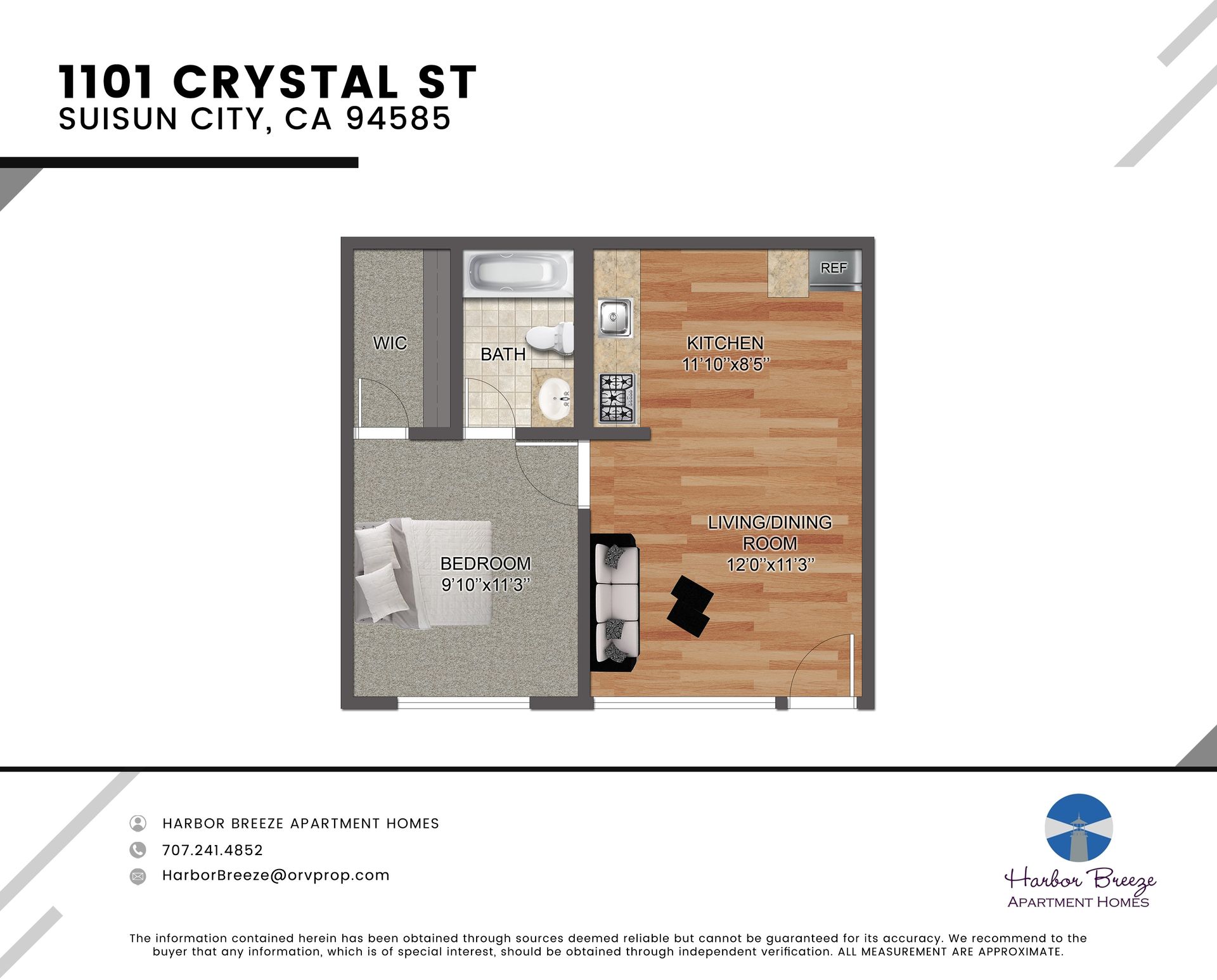 Suisun City Apartment: 1101 Crystal/West Street